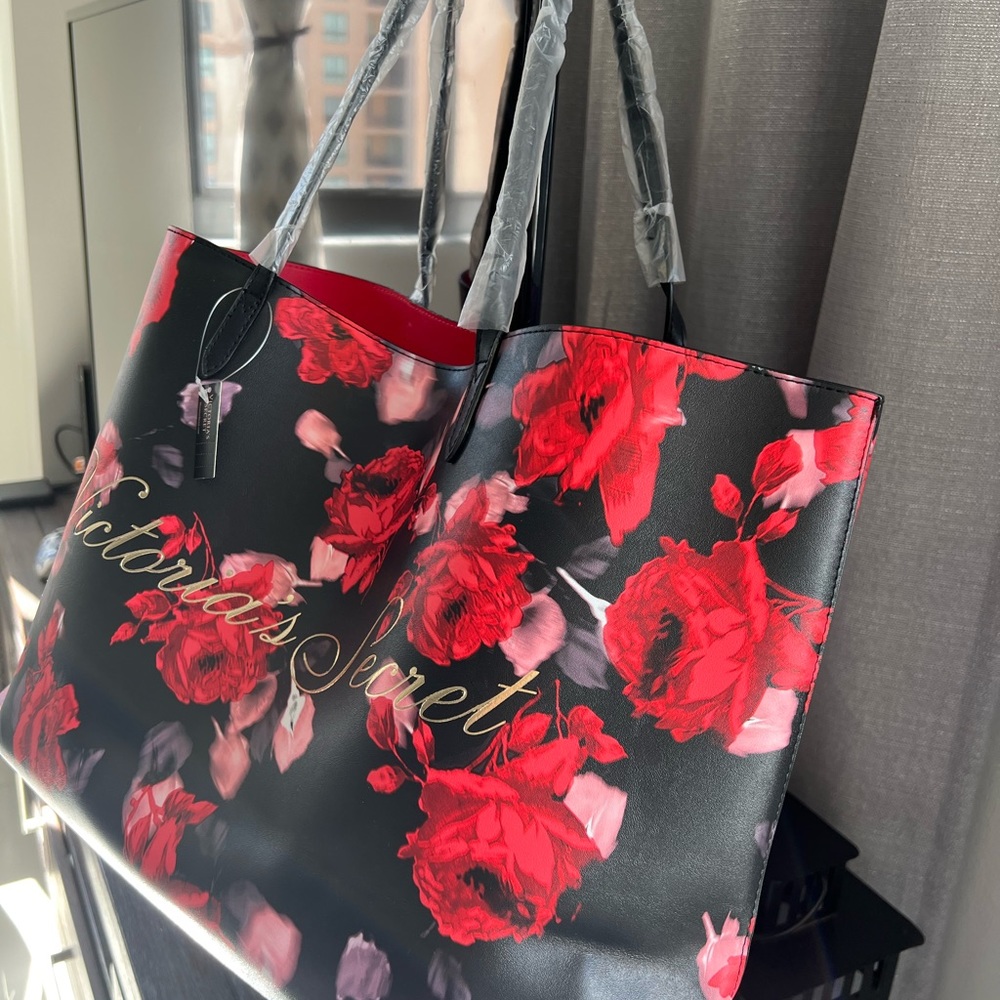 Victoria’s Secret Flower Tote Bag Cartera Victoria’s Secret Nueva New with tags